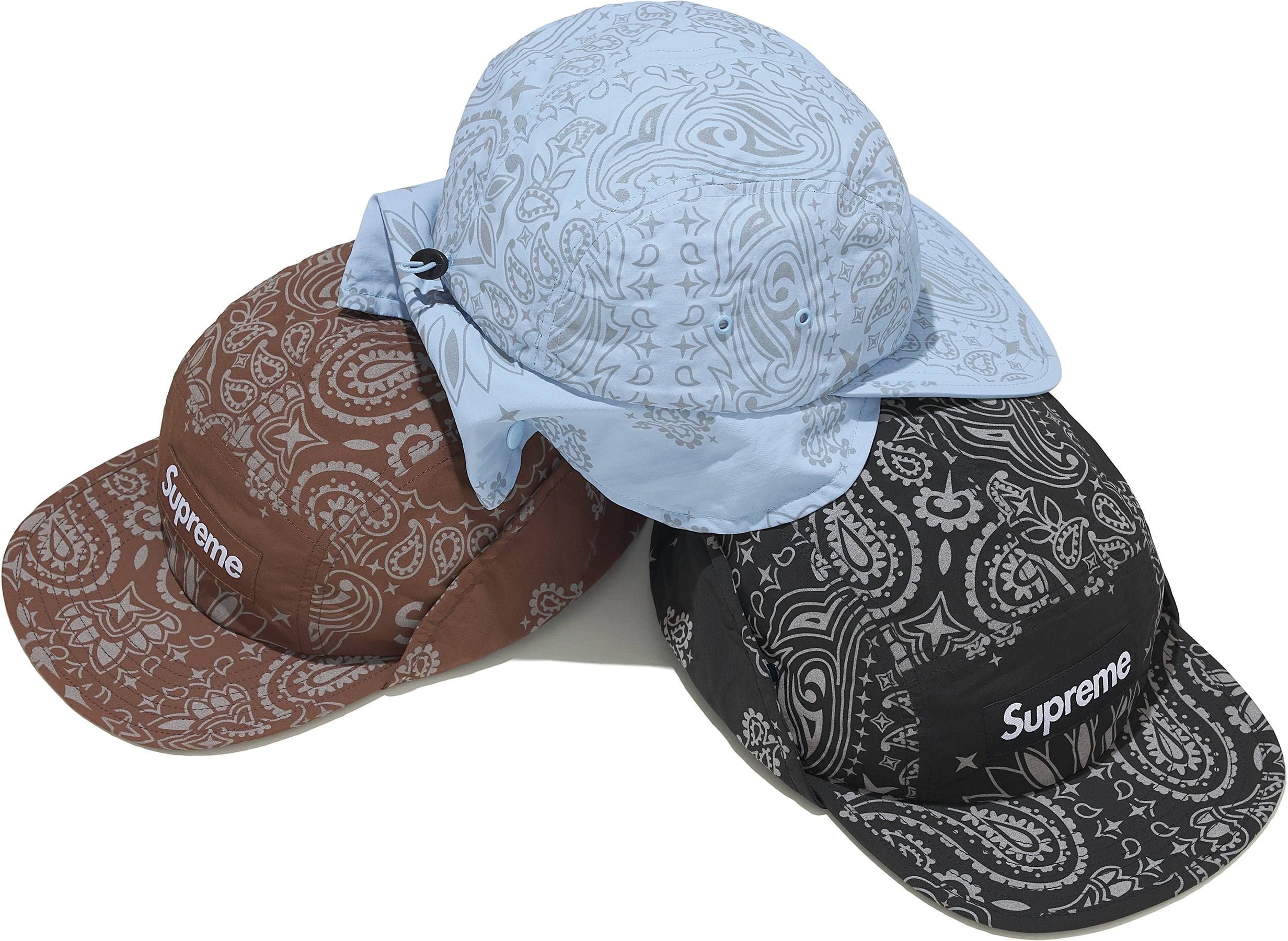 Reflective Bandana Sunshield Camp Cap